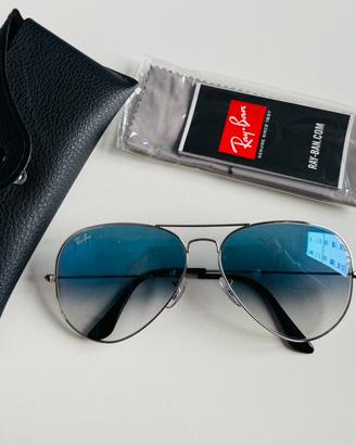 Ray Ban RB3026 Aviator Large Metal II NUOVI