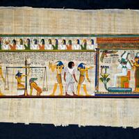 Stampe Egiziane Su Carta Di Papiro