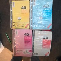 Lotto Vintage 55 Blocchetti Ricambi A5 Sigillati -
