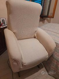 Poltrona elettrica reclinabile con alzapersone