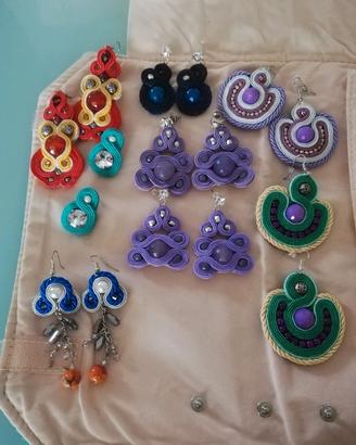 Orecchini  soutache