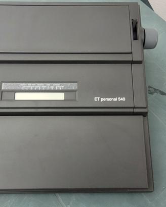 Macchina da scrivere Olivetti ET Personal 540
