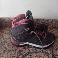 Scarpe Trekking Quechua Femmina n.36 Usate Poco