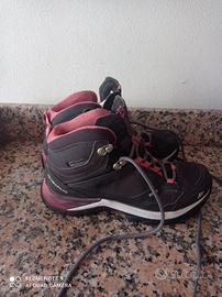 Scarpe Trekking Quechua Femmina n.36 Usate Poco