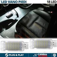 Luci LED Vano Piedi AUDI A4 B9 Luci Interne BIANCA