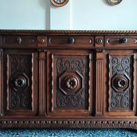 Mobile legno scuro per soggiorno