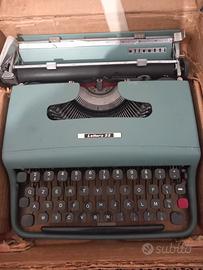 macchina da scrivere portatile olivetti lettera 22