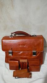 borsa da lavoro Piquadro in pelle 