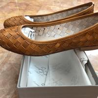 Ballerine in pelle