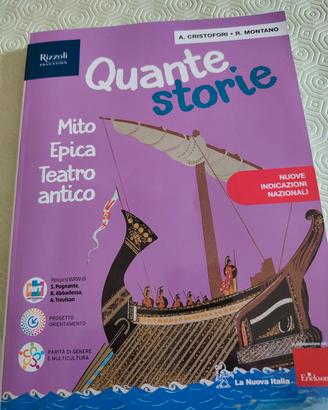 QUANTE STORIE Mito Epica Teatro antico