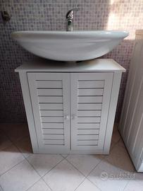 Coppia mobili bagno