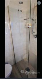 Parete in vetro doccia