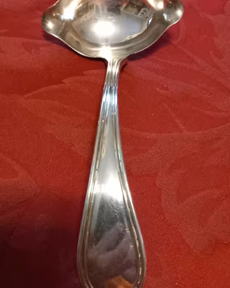Mestolino per salse sulver plated Olri