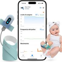 Pulsossimetro per Bambini, Calzino Intelligente