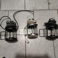 Lotto di 3 Lanterne Elettriche