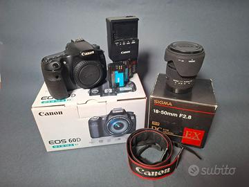 Canon EOS 60D + Sigma 18-50mm f/2.8 EX DC Canon EF