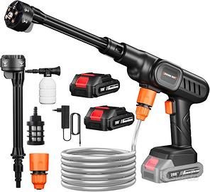 Idropulitrice a Batteria 60 Bar con4,0 Ah Batteria