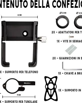 porta cellulari per bici