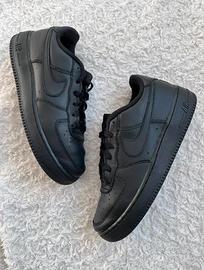 Nike Air Force 1 Donna 39 Total Black Nuove