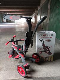 triciclo per bambini con maniglia trike e balance
