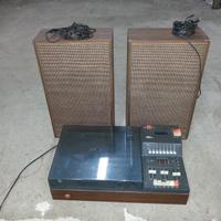 Vintage: impianto hi fi Lesa, con video