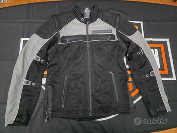 giubbino/gilet harley traforato 