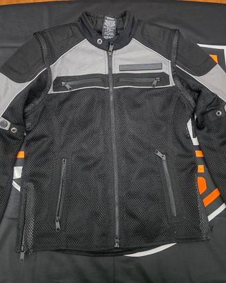 giubbino/gilet harley traforato 