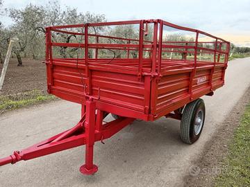Trattore rimorchio de angelis 1.80x300 con targa d