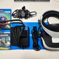 Playstation VR (PSVR1)+ PS camera + giochi PS4