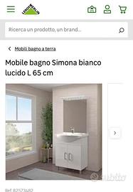 Specchio con faretti Le Roy Merlin