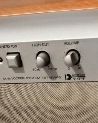 Subwoofer ATTIVO Yamaha-SW45-70W  Homecinema/HI FI