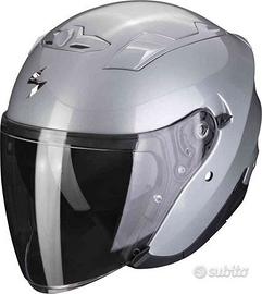 CASCO JET MOTO SCOOTER SCORPION EXO 230 GRIGIO LUC
