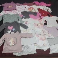 19 maglie3-6 mesi e 4 maglie 1-3 mesi