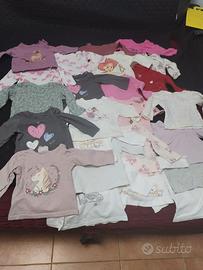19 maglie3-6 mesi e 4 maglie 1-3 mesi