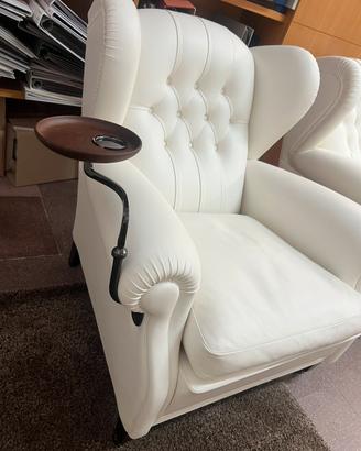 Poltrona Frau 1919 originale nuova con piattino