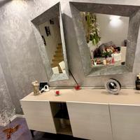 Madia Altea + 2 specchi in pietra grigia