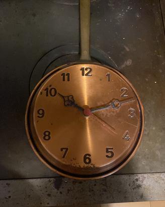 Orologio da cucina in rame