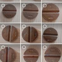 gettoni telefono datati 