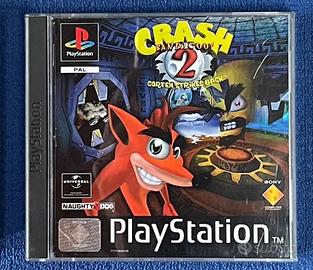 Crash Bandicoot 2 per PS1 originale Black Label