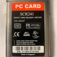Smart card pcmcia