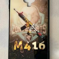 Cover M416 stile PUBG per Redmi Note 9S/9Pro