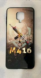 Cover M416 stile PUBG per Redmi Note 9S/9Pro