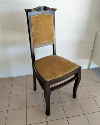 set n 6 sedie fine '800