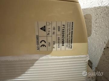 Climatizzatore Daikin 9000 Btu inverte