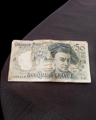 Banconota Francia 50 Francs 1987