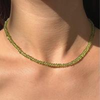 Collana vintage peridoto