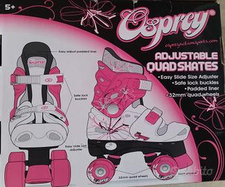 Pattini a Rotelle Osprey Regolabili (N. 30-33) 