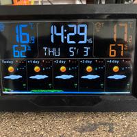 Termometro smart con previsioni del tempo Wi-Fi
