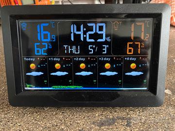 Termometro smart con previsioni del tempo Wi-Fi