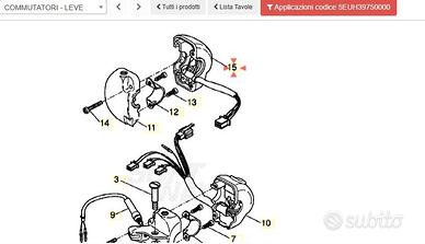 Devio luci DX Yamaha Why 50 5EUH39750000